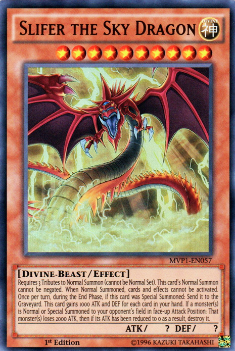 Slifer the Sky Dragon [MVP1-EN057] Ultra Rare | Rock City Comics