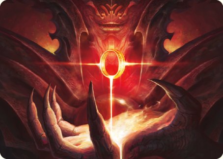 Sol Ring Art Card [The Lord of the Rings: Tales of Middle-earth Art Series] | Rock City Comics