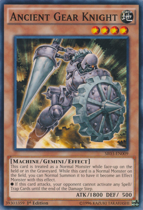 Ancient Gear Knight [SR03-EN009] Common | Rock City Comics