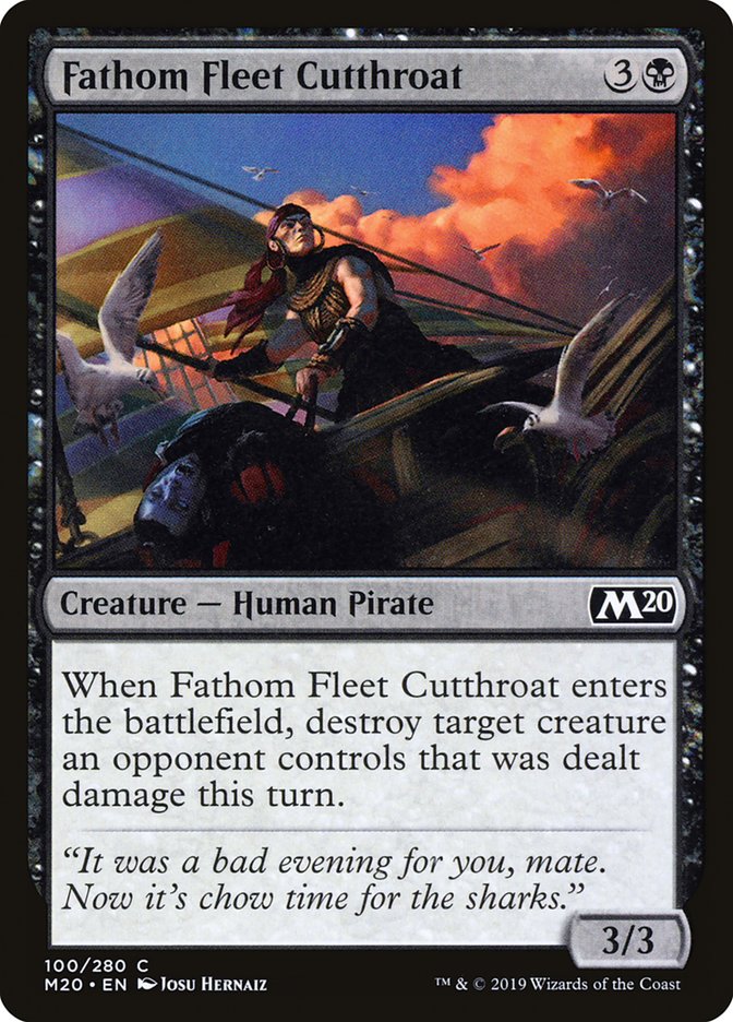 Fathom Fleet Cutthroat [Core Set 2020] | Rock City Comics