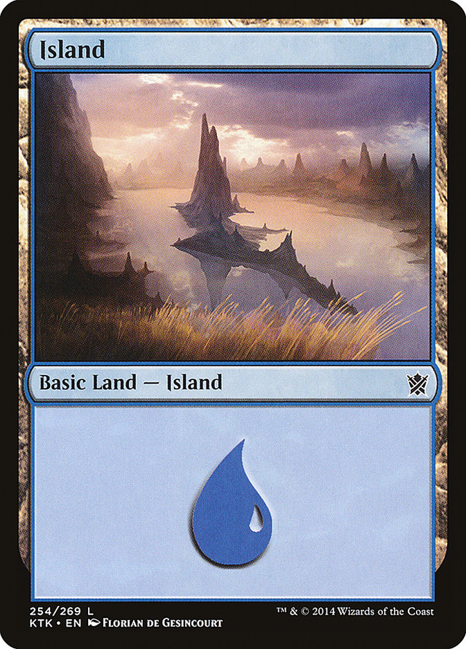 Island (254) [Khans of Tarkir] | Rock City Comics