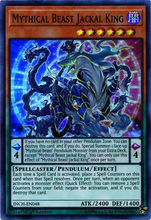 Mythical Beast Jackal King [INCH-EN048] Super Rare | Rock City Comics
