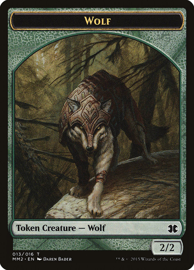 Wolf [Modern Masters 2015 Tokens] | Rock City Comics