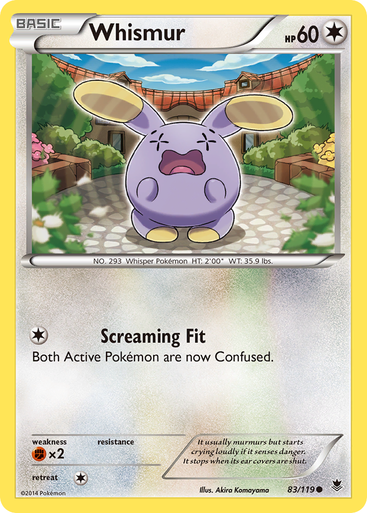 Whismur (83/119) [XY: Phantom Forces] | Rock City Comics