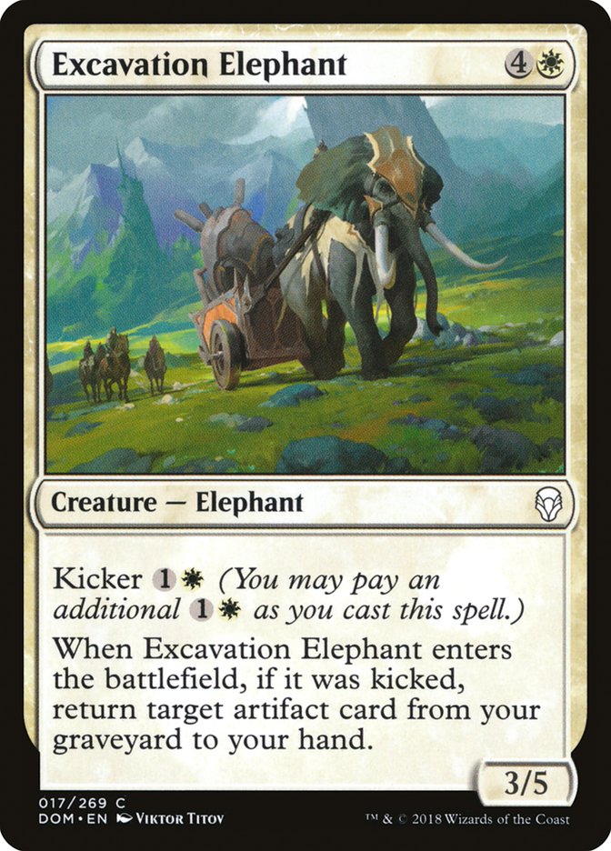 Excavation Elephant [Dominaria] | Rock City Comics