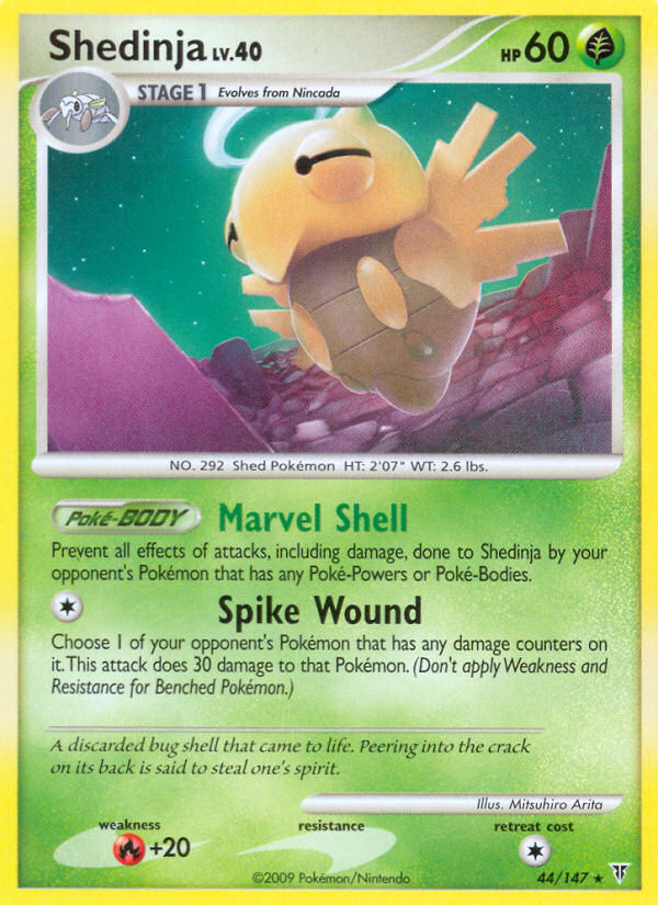 Shedinja (44/147) [Platinum: Supreme Victors] | Rock City Comics