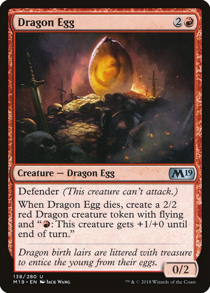 Dragon Egg [Core Set 2019] | Rock City Comics