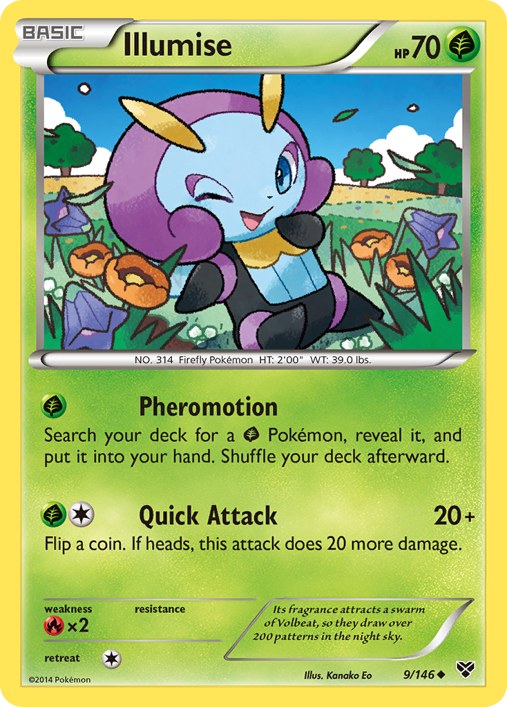 Illumise (9/146) [XY: Base Set] | Rock City Comics