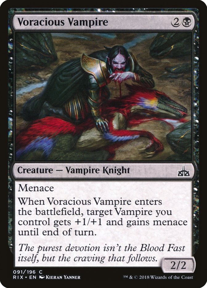 Voracious Vampire [Rivals of Ixalan] | Rock City Comics