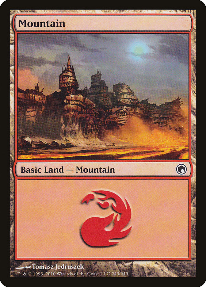 Mountain (243) [Scars of Mirrodin] | Rock City Comics