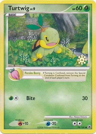 Turtwig (78/100) [Countdown Calendar Promos] | Rock City Comics