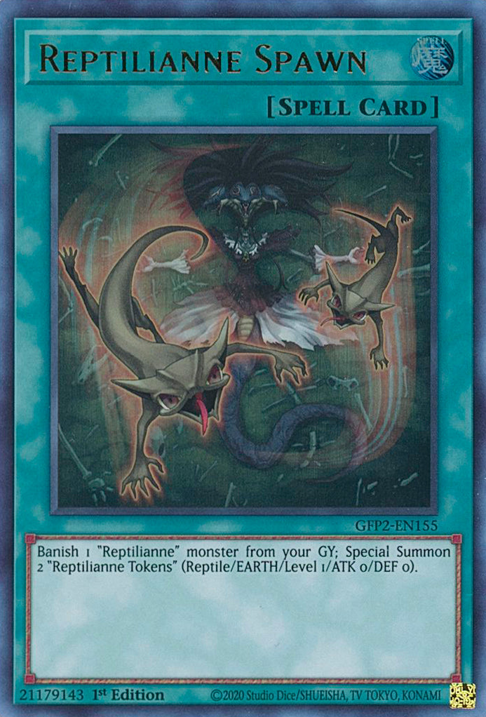 Reptilianne Spawn [GFP2-EN155] Ultra Rare | Rock City Comics