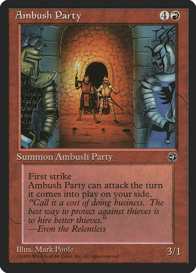 Ambush Party (Eron Flavor Text) [Homelands] | Rock City Comics