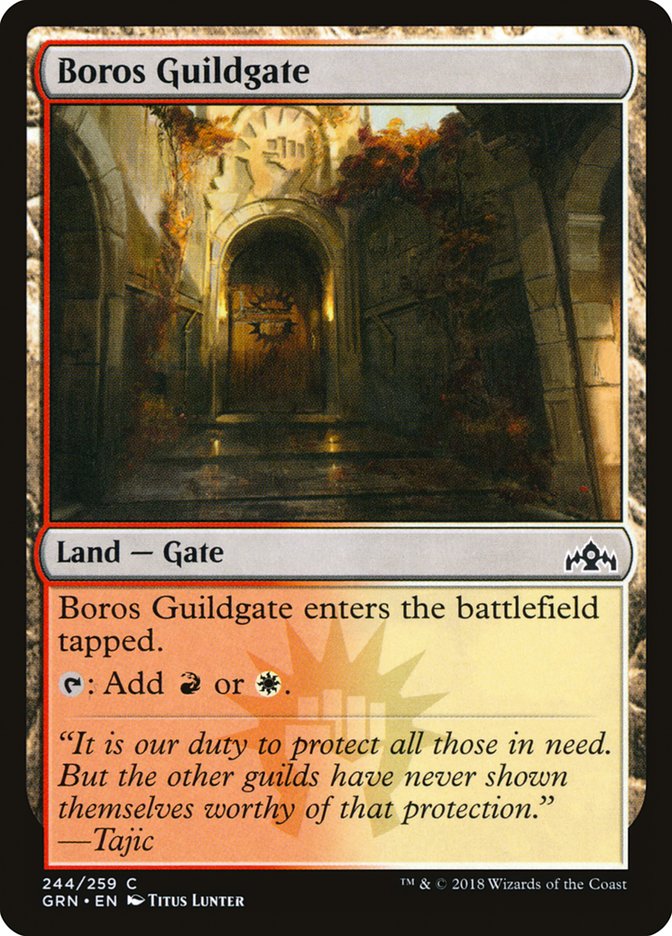 Boros Guildgate (244/259) [Guilds of Ravnica] | Rock City Comics