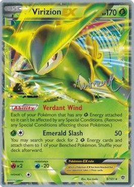 Virizion EX (9/101) (Emerald King - Andrew Estrada) [World Championships 2014] | Rock City Comics