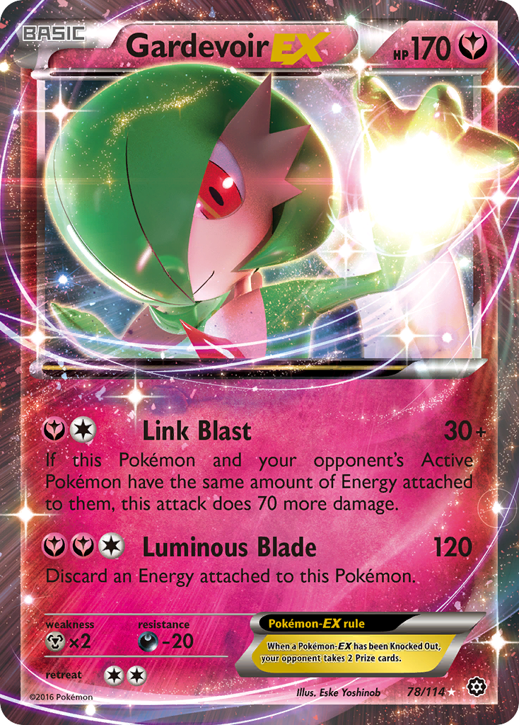 Gardevoir EX (78/114) [XY: Steam Siege] | Rock City Comics