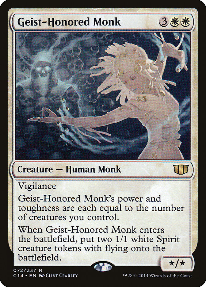 Geist-Honored Monk [Commander 2014] | Rock City Comics