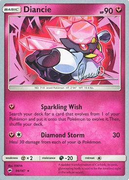 Diancie (94/147) (Infinite Force - Diego Cassiraga) [World Championships 2017] | Rock City Comics