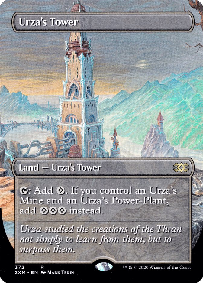 Urza's Tower (Toppers) [Double Masters Extended Art] | Rock City Comics