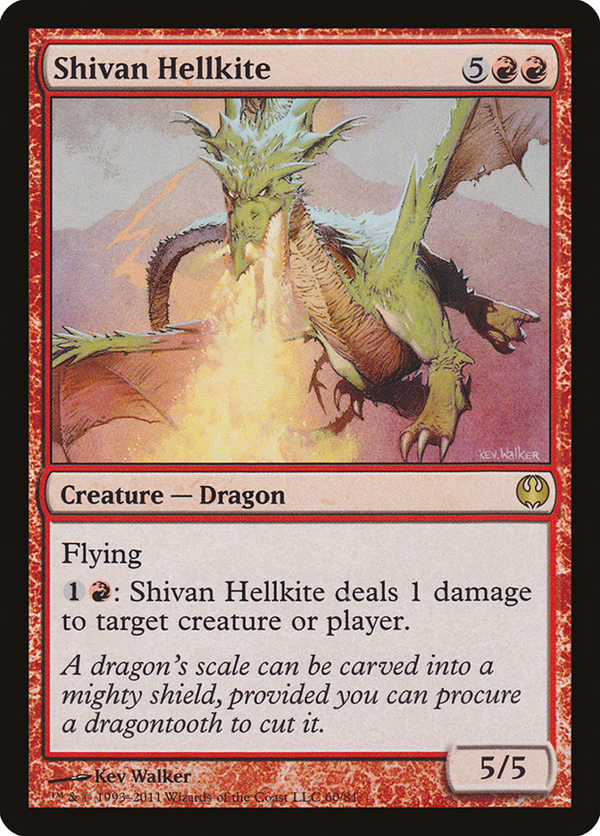 Shivan Hellkite [Duel Decks: Knights vs. Dragons] | Rock City Comics