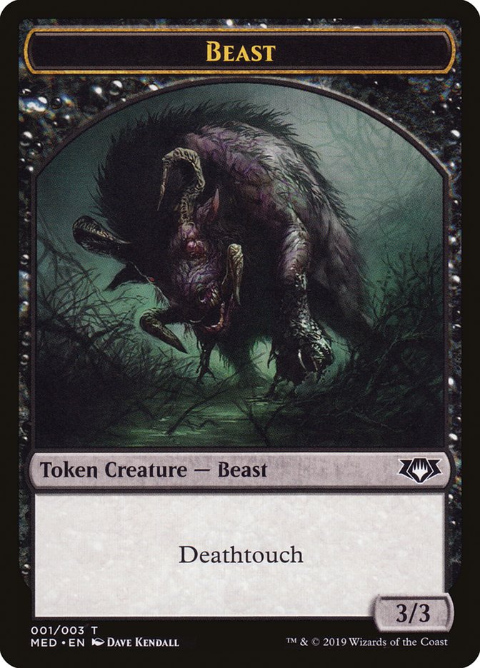 Beast [Mythic Edition Tokens] | Rock City Comics