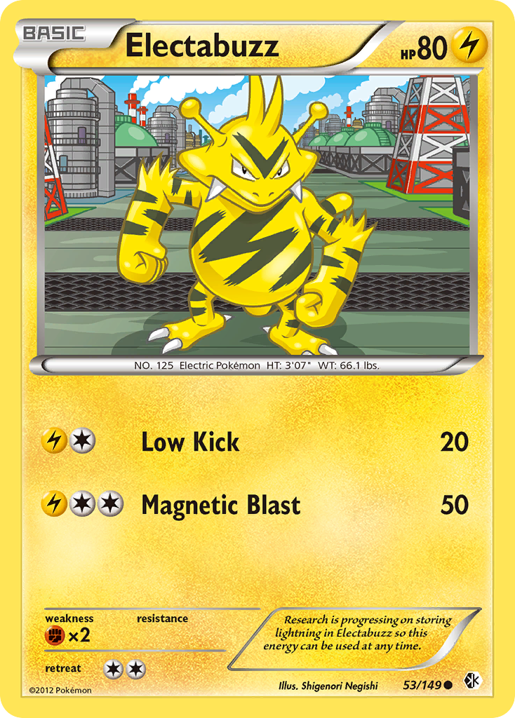 Electabuzz (53/149) [Black & White: Boundaries Crossed] | Rock City Comics