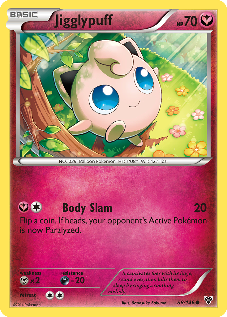 Jigglypuff (88/146) [XY: Base Set] | Rock City Comics