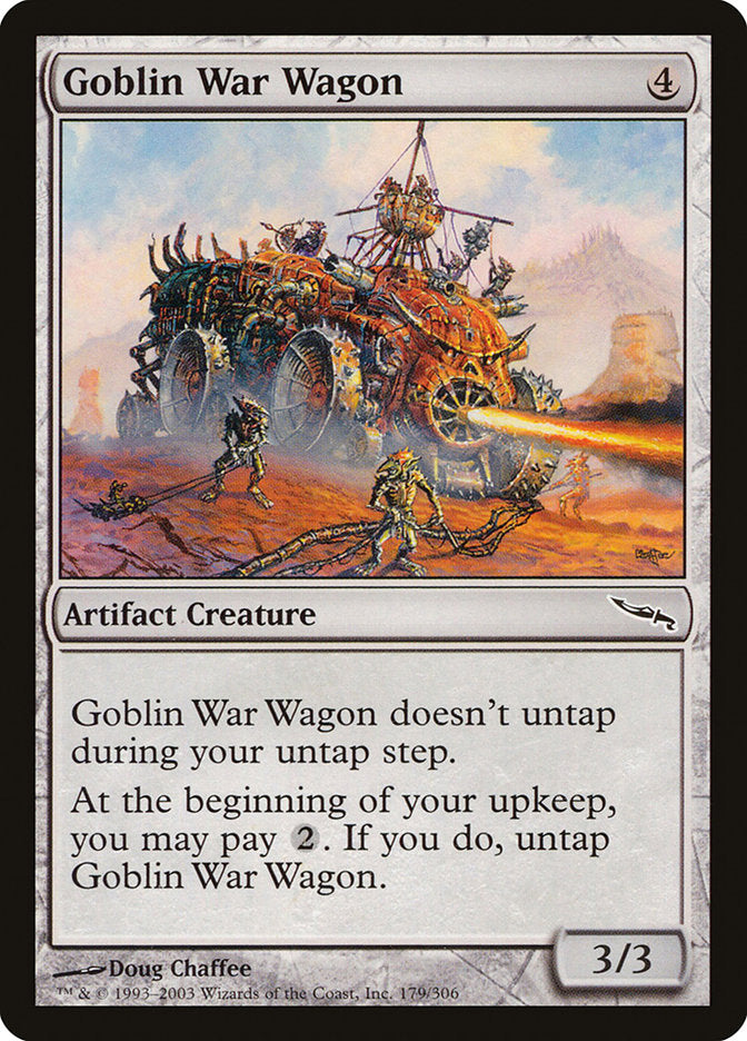 Goblin War Wagon [Mirrodin] | Rock City Comics