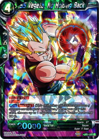 SS Vegeta, No Holding Back (BT5-058) [Miraculous Revival] | Rock City Comics