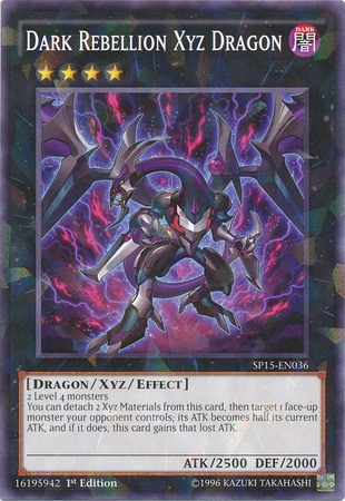 Dark Rebellion Xyz Dragon [SP15-EN036] Shatterfoil Rare | Rock City Comics