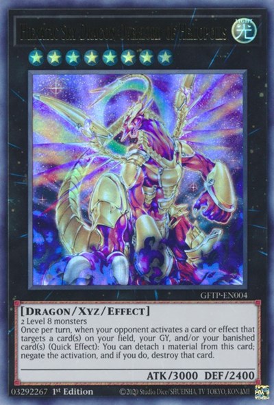 Hieratic Sky Dragon Overlord of Heliopolis [GFTP-EN004] Ultra Rare | Rock City Comics