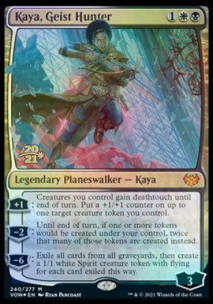 Kaya, Geist Hunter [Innistrad: Crimson Vow Prerelease Promos] | Rock City Comics