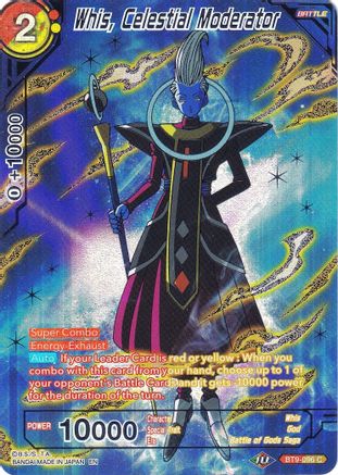 Whis, Celestial Moderator (BT9-096) [Collector's Selection Vol. 2] | Rock City Comics