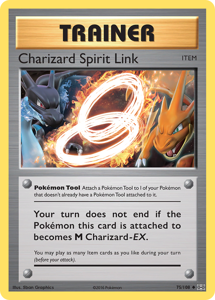 Charizard Spirit Link (75/108) [XY: Evolutions] | Rock City Comics