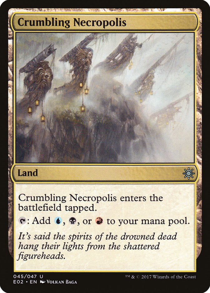 Crumbling Necropolis [Explorers of Ixalan] | Rock City Comics