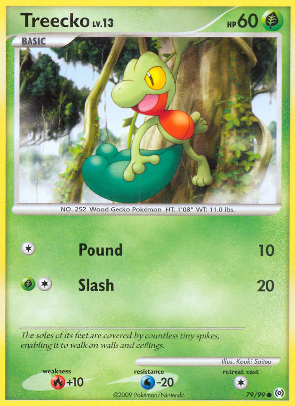 Treecko (79/99) [Platinum: Arceus] | Rock City Comics