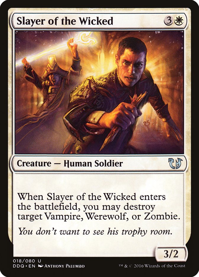 Slayer of the Wicked [Duel Decks: Blessed vs. Cursed] | Rock City Comics