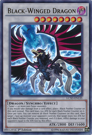 Black-Winged Dragon [LC5D-EN135] Ultra Rare | Rock City Comics