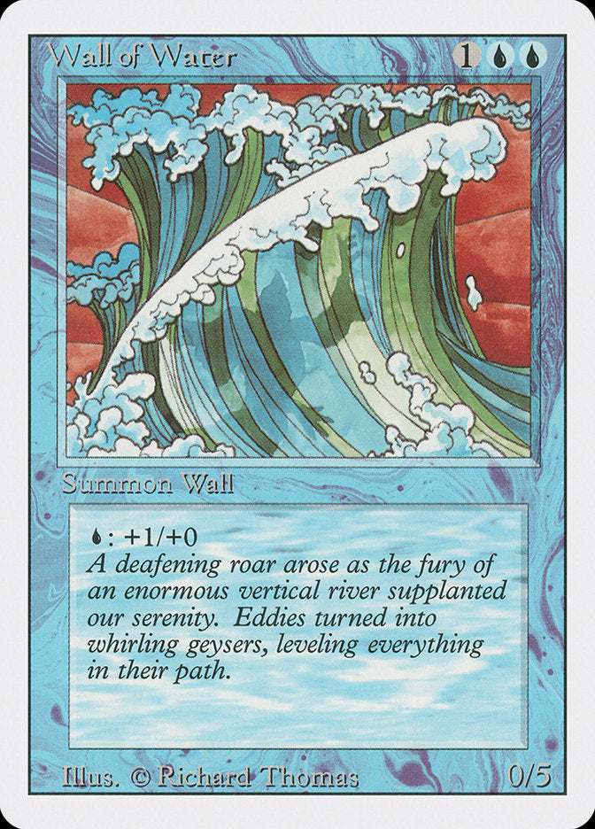 Wall of Water [Revised Edition] | Rock City Comics