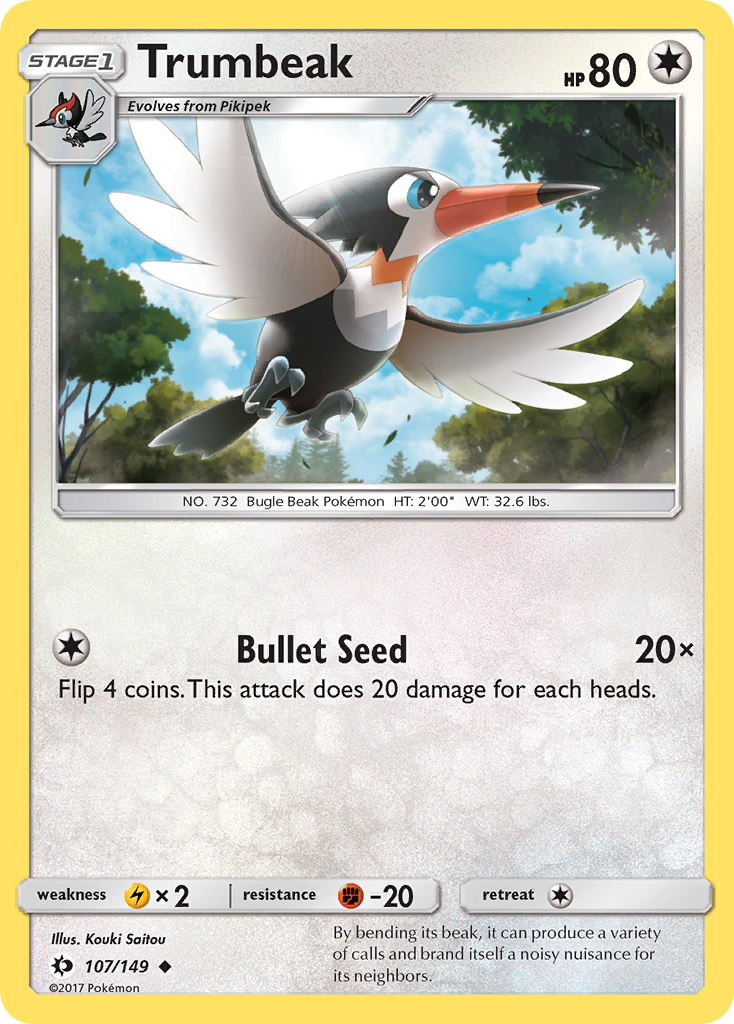 Trumbeak (107/149) [Sun & Moon: Base Set] | Rock City Comics