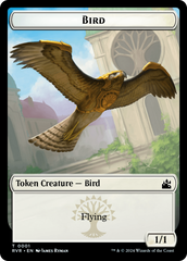 Bird // Angel (0002) Double-Sided Token [Ravnica Remastered Tokens] | Rock City Comics