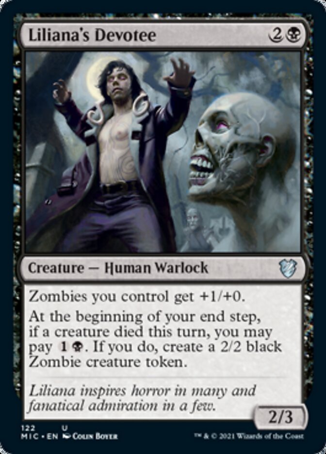 Liliana's Devotee [Innistrad: Midnight Hunt Commander] | Rock City Comics