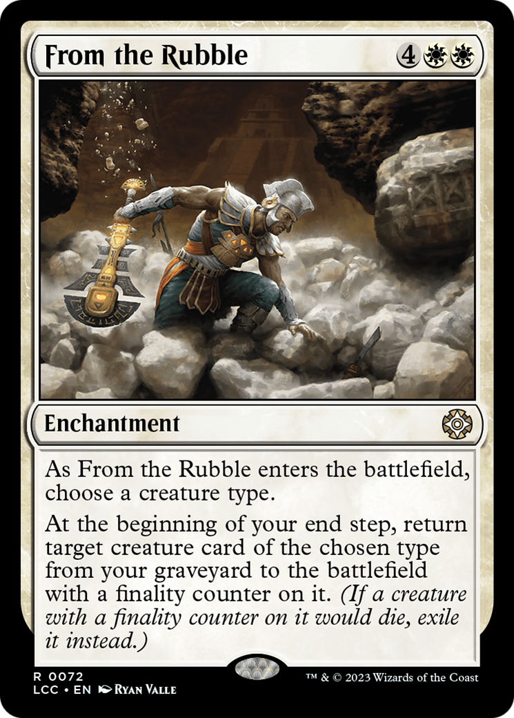 From the Rubble [The Lost Caverns of Ixalan Commander] | Rock City Comics