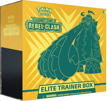 Pokemon Sword & Shield Rebel Clash Elite Trainer Box | Rock City Comics
