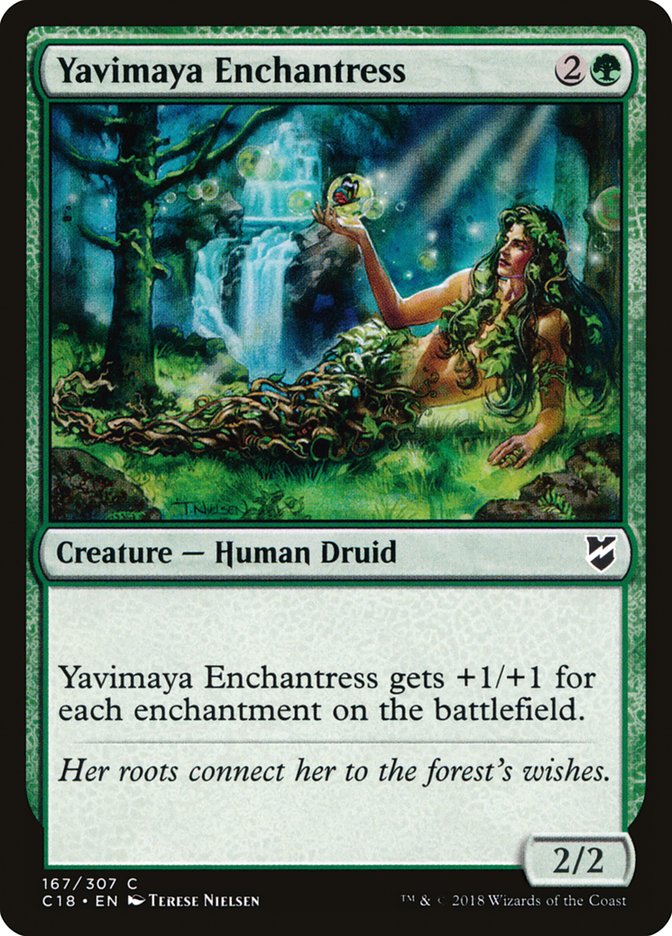 Yavimaya Enchantress [Commander 2018] | Rock City Comics