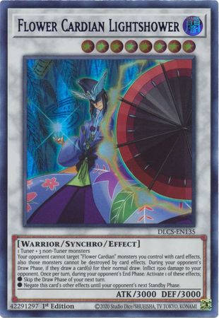 Flower Cardian Lightshower (Blue) [DLCS-EN135] Ultra Rare | Rock City Comics