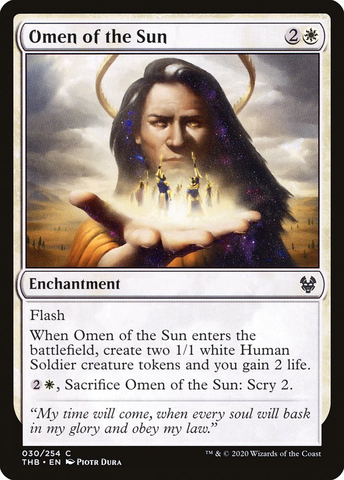 Omen of the Sun [Theros Beyond Death] | Rock City Comics