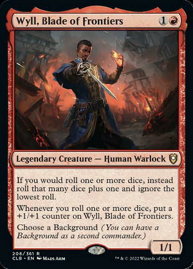 Wyll, Blade of Frontiers [Commander Legends: Battle for Baldur's Gate] | Rock City Comics