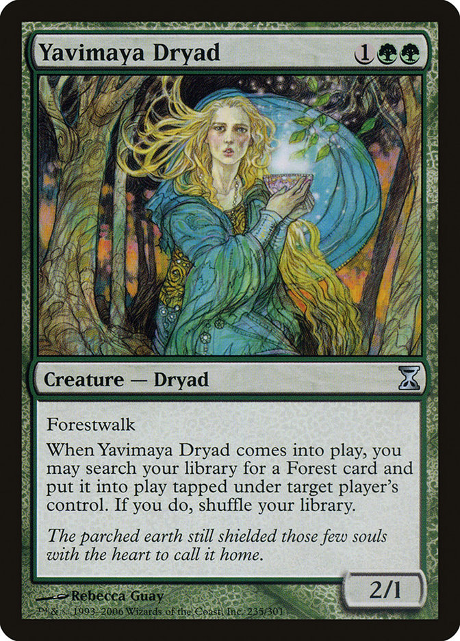 Yavimaya Dryad [Time Spiral] | Rock City Comics