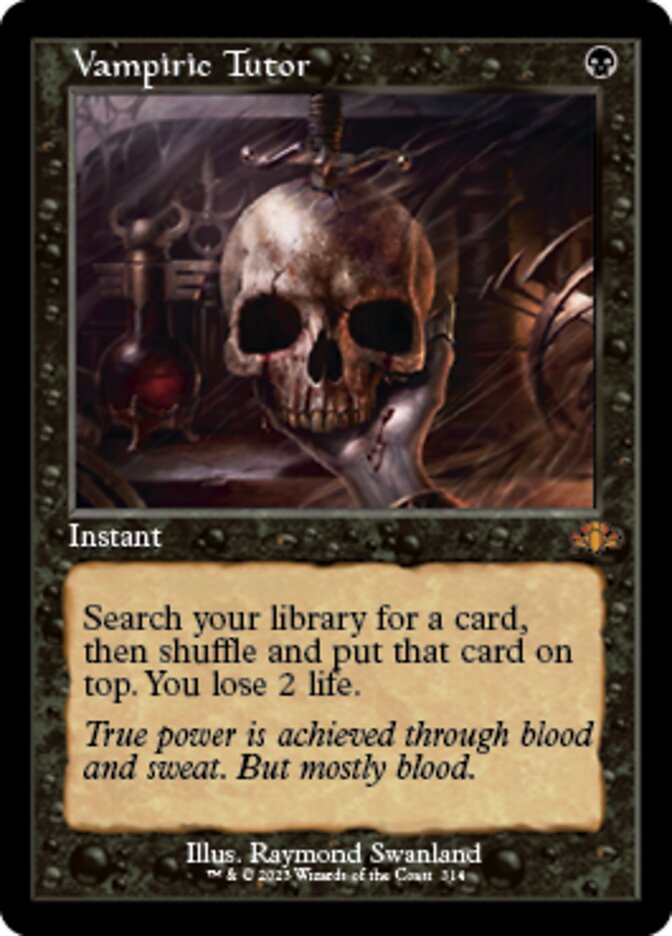 Vampiric Tutor (Retro) [Dominaria Remastered] | Rock City Comics